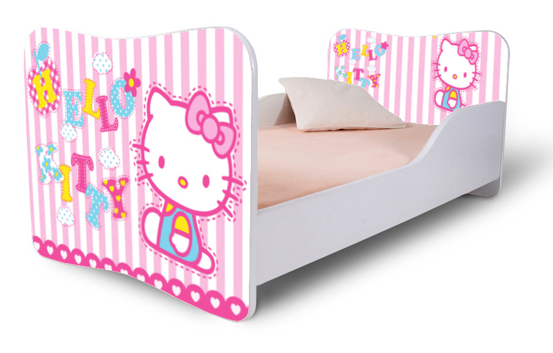 Detská posteľ Hello Kitty